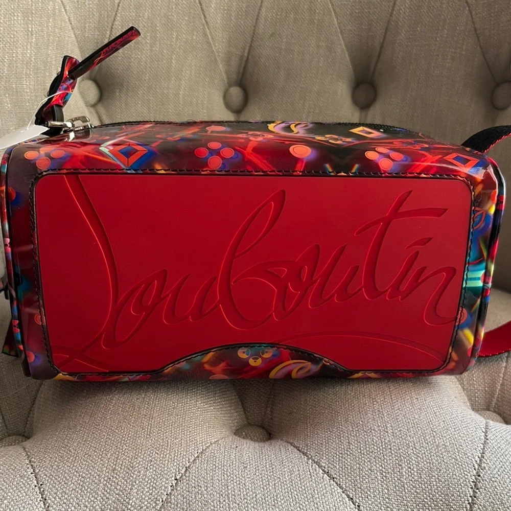 Authentic Christian Louboutin Multicolor Toiletry Bag - Picture 7 of 12